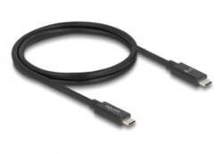 Delock USB 80 Gbps Type-C kábel PD3.1 240W 1m fekete (81211)