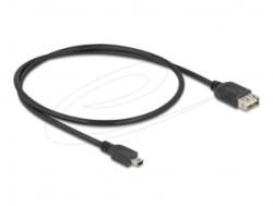 Delock EASY USB 2.0 Mini - Type-A átalakító kábel 0.5m fekete (81523) (81523)