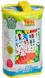 Burak Toys Joc Constructiv Andy 5 EDU CLUB, 139 piese, Burak Toys 1003347