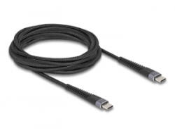 Delock USB 2.0 Type-C kábel 3m fekete (81126) (81126)