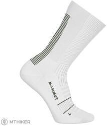 Mammut Mountain Running Targeted Cushion Crew zokni, fehér/zöld (EU 39-41)