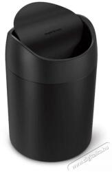 simplehuman CW2100 1.5 literes mini billenős szemetes, matt fekete