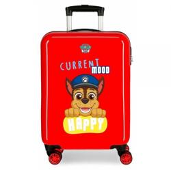  Luxus gyermek ABS utazótáska PAW PATROL piros, 55x38x20cm, 34L, 2191722