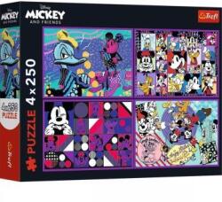 Trefl Disney - Mickey Mouse kalandjai 4x250 db-os (13308)