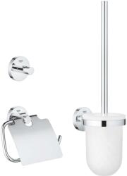 GROHE QuickFix Start - Set accesorii pentru toaletă 3 în 1, crom 41204000 (41204000)