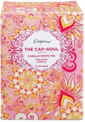 The Capsoul fehér tea, Vainillia, 15 tasak, gyógynövényes, antioxidáns, gyulladáscsökkentő, vanília aroma, 100%-ban természetes összetevők (167413)
