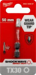 Milwaukee Ütvefúró bit Torx TX30 x 50mm Shockwave 4932430887 1 db (4932430887)