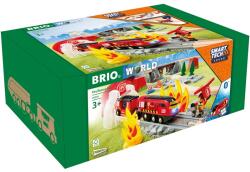 BRIO Smart Tech játékkészlet, Tűzoltóvonat, Hangokkal
