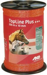AKO TopLine Plus szalag 200m, neon sárga kék 8 x 3 mm (449583) - pepita