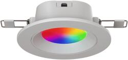 Nanoleaf Essentials Smart Downlight Matter RGBCW LED intelligens spotlámpa, Bluetooth & Thread, 6 W, 450 lm, fehér és színes fény (2700-6500 K), hangvezérlés (NF080D02-1W3)