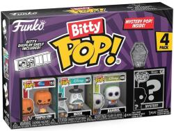 Funko 4 db Funko Bitty POP figurás készlet! Disney The Nightmare Before Christmas 30. Tökkirály, polgármester, hordó, meglepetésfigura