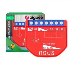 Nous Intelligens relé függönyökhöz és drapériákhoz Nous B4Z ZigBee, 1 csatornás
