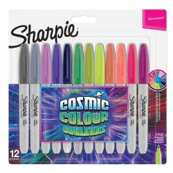Sharpie 12 db Sharpie F Cosmic tartós marker készlet, különböző színekben