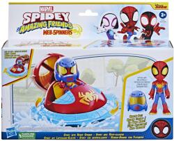 Spider-Man Playset Spidey and his Amazing Friends - Web-Spinners, Car és Spidey figura