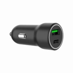 Gembird 2-Port USB Car Fast Charger Black TA-UC-A2PDQC20-CAR-01 (TA-UC-A2PDQC20-CAR-01)