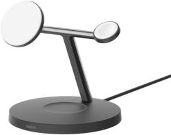 Belkin BoostCharge Pro 3-in-1 Wireless Charging Stand with Qi2 15W Black WIZ032KQBK (WIZ032KQBK)