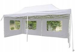 Garthen Összecsukható kerti pavilon 3 x 6 m fehér (4025327362781)