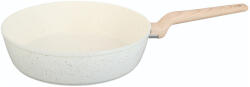 Voltz Tigaie adanca Voltz Nice OV54419E28D, 28x6.8 cm, Acoperire marmura, Inductie, Cream melange (OV54419E28D)
