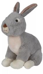 Simba Toys Nicotoy: Iepuraș de pluș șezând - 23 cm, gri (849167SZ)