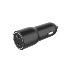 Gembird 2-Port USB Car Charger Black TA-UC-C2PD40-CAR-01 (TA-UC-C2PD40-CAR-01)