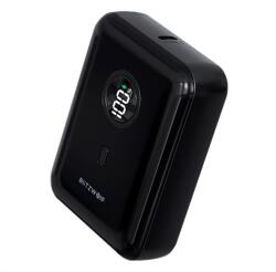 BlitzWolf BW-P21 vésztöltő Type-C aljzat (10000mAh, 22.5W, 3A, PD gyorstöltő, LED jelzés) FEKETE (BW-P21) - pcx