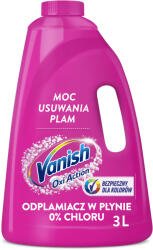 Vanish Oxi Action Pink Folteltávolító Folyadék színes és fehér textíliákhoz