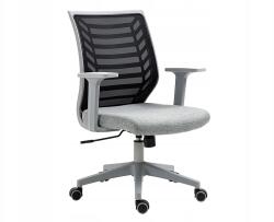 SIGNAL MEBLE Irodai forgószék Q-320 fekete/szürke/szürke Sig (OBRQ320CS)