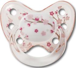 Baby-Nova Suzeta din silicon cu inel Baby-Nova - Dentistar Art, marimea 3, roz (22207)
