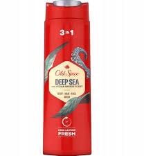 Old Spice Deep Sea tusfürdő és sampon 3in1 férfiaknak 250ml (123)