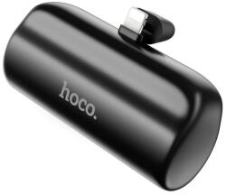 hoco. J106 vésztöltő Type-C aljzat (5000mAh, 18.5W, 2A, PD gyorstöltő, lightning csatlakozó, kitámasztó) FEKETE J106_B (J106_B)