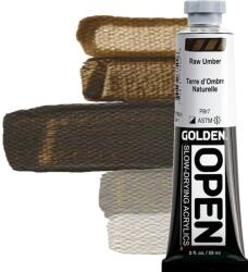 Golden Artist Colors Open Akril festék Raw Umber 59 ml 1 db (0007350-2)