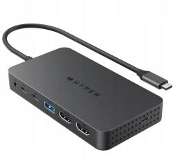 HYPER Univerzális HyperDrive Usb-c 7in1 dokkoló duális HDMI-vel M1/M2-hez (HD7002GL)