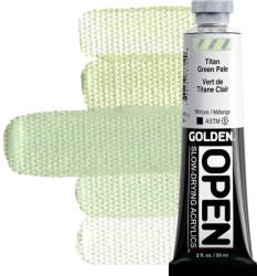 Golden Artist Colors Open Akril festék Titaan Green Pale 59 ml 1 db (0007371-2)