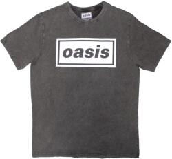 Oasis Ing Decca Logo Stone Wash Unisex Charcoal Grey 2XL (OASSTNW01MC05)