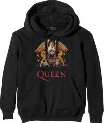 Queen Pulóver Classic Crest Unisex Black L (QUHD03MB03)