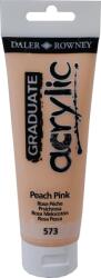 Daler-Rowney Graduate Akril festék Peach Pink 120 ml 1 db (123120573)