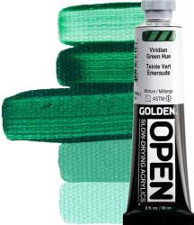 Golden Artist Colors Open Akril festék Viridian Green Hue 59 ml 1 db (0007469-2)