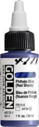 Golden Artist Colors High Flow Akril festék Phthalo Blue (Red Shade) 30 ml 1 db (0008576-1)