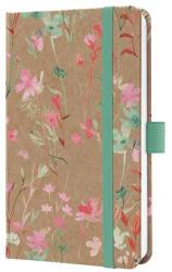 Sigel Calendar, A6, săptămânal, 2026, copertă cartonată, SIGEL "Jolie", Green Floral Serenity (J6806)