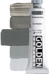 Golden Artist Colors Heavy Body Akril festék N4 Neutral Gray 59 ml 1 db (0001444-2)