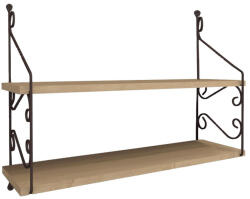 Hanah Home Seramoni Oak polc, természetes