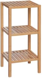 Autronic Bambusz polcok 3 polc, 3 emelet