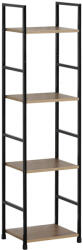 Autronic GD-214 OAK Leik, 4 polcos állvány, 29, 2 x 23, 5 x112, 5 cm