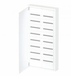 OMU system FEF192RBS 192 modulos (2x8x12) falon kívüli fém elosztószekrény fehér IP30 RAL9003 (FEF144RBS)