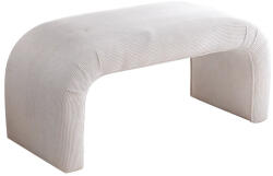Atelier del Sofa Bancă Nu Bench Fitilli Albă, alb