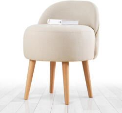 Atelier del Sofa Scaun Corvile Cream, crem deschis
