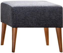 4-Home Scaun Zeni Pouf Gri închis, gri închis