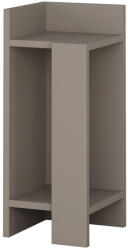 Hanah Home Noptieră Elos Left Light Mocha, gri