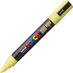 uni PC-5M Marker 1, 8 - 2, 5 mm P2 Pastel Yellow 1 buc (60.1591)