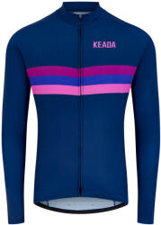 DONDA Férfi hosszúujjú kerékpáros mez - Sunset 2XL lila